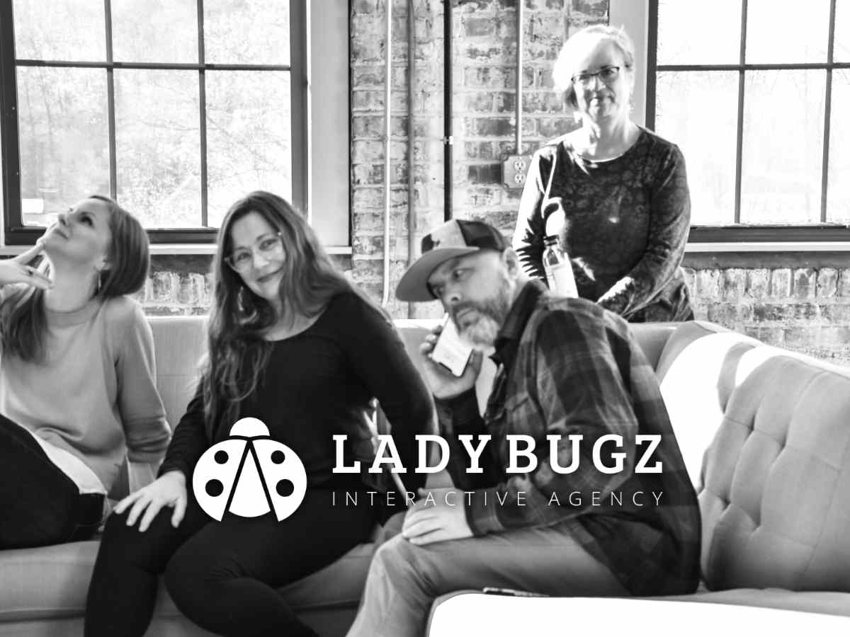 Ladybugz Digital Agency Boston Team in office.